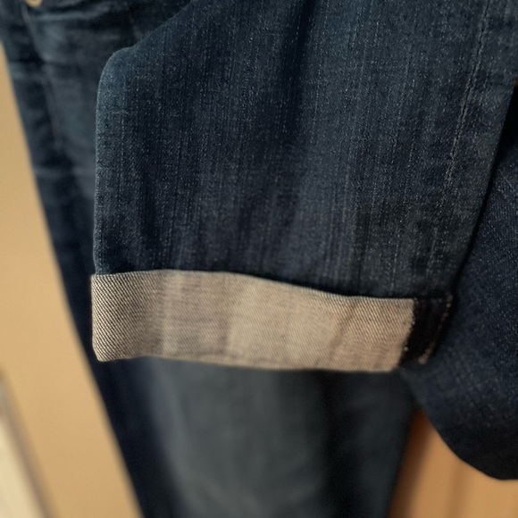 Hudson Bacara Crop Straight Cuffed medium wash jeans. - Picture 10 of 10